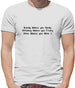 Brandy Makes You Randy, Whiskey Makes You Frisky Wine Makes You Mine Mens T-Shirt