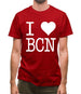 I Heart Bacon Mens T-Shirt