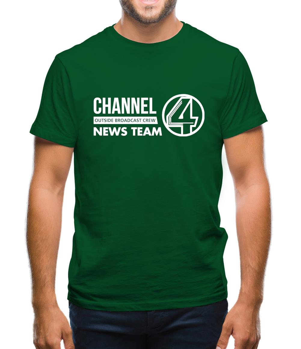 Anchorman - channel 4 outside broadcast Mens T-Shirt