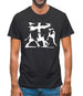 Banksy - Bomb Elephant Mens T-Shirt