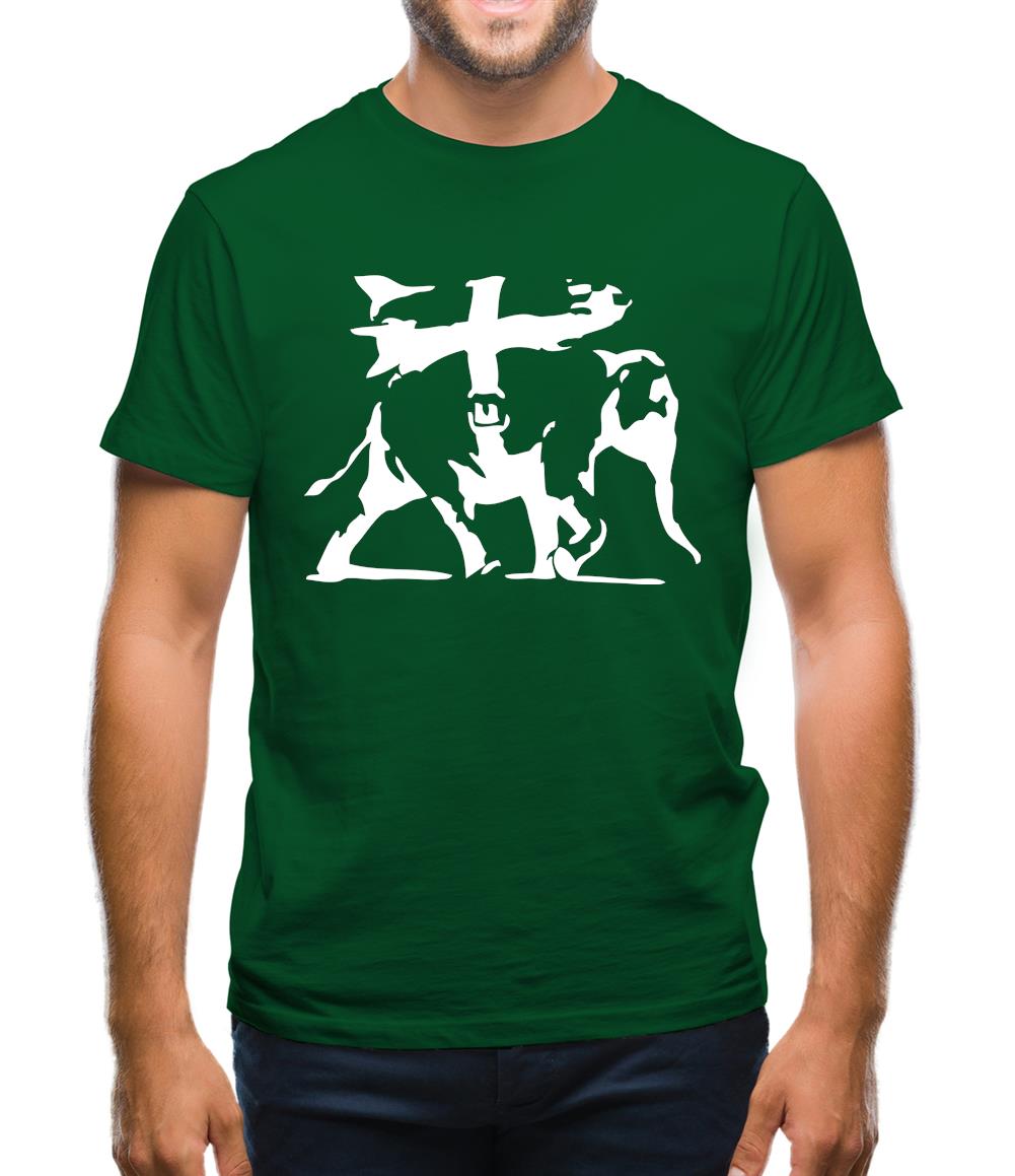 Banksy - Bomb Elephant Mens T-Shirt