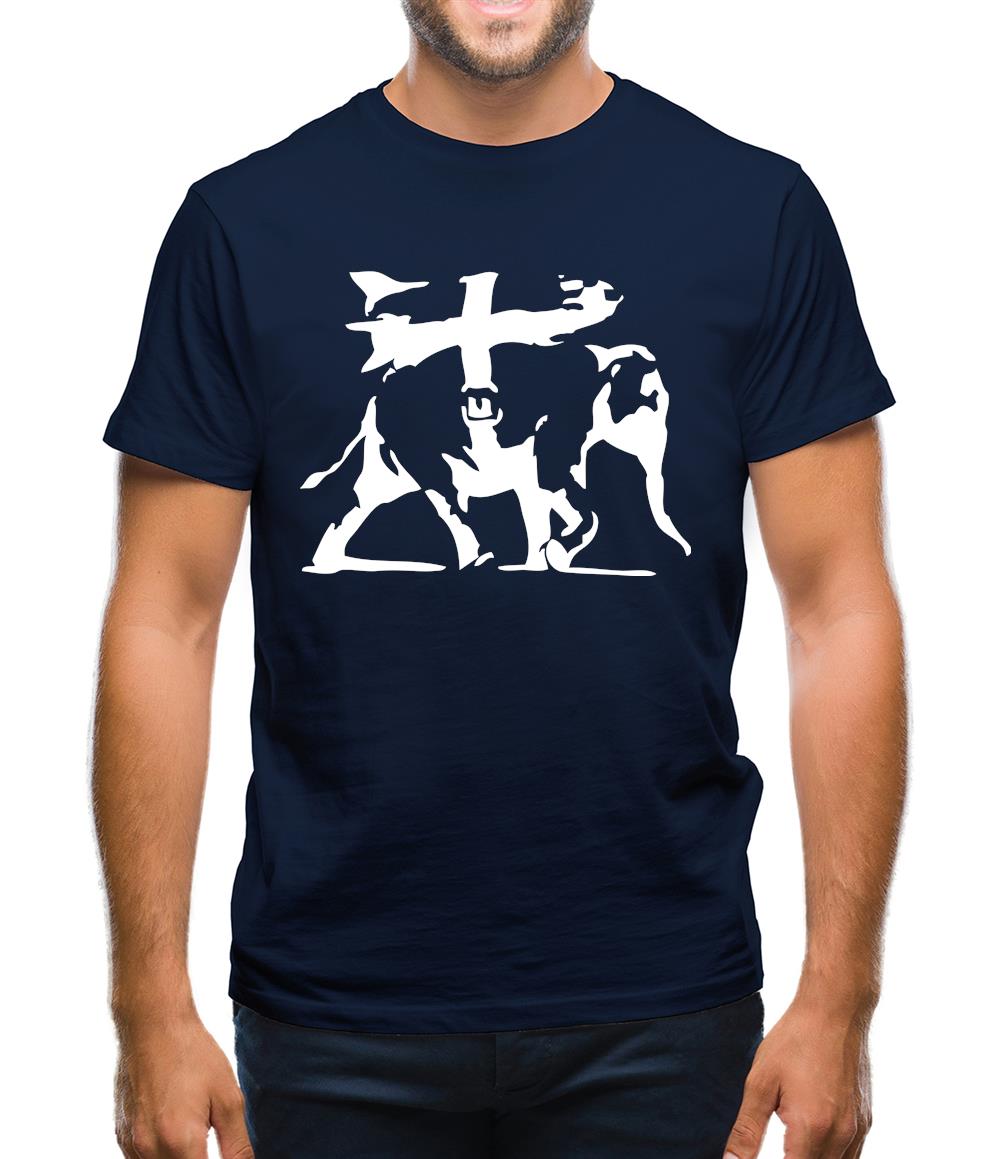Banksy - Bomb Elephant Mens T-Shirt