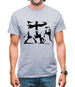 Banksy - Bomb Elephant Mens T-Shirt