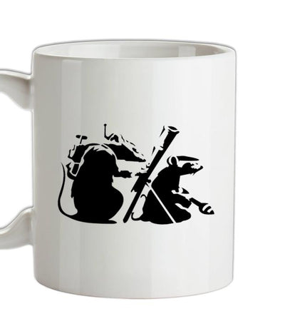 Banksy - guerilla rats Ceramic Mug