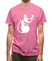 Banksy Listening Rat Mens T-Shirt