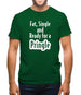 fat single and ready for a pringle Mens T-Shirt