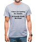 i don't go looking for trouble, it usually finds me first Mens T-Shirt