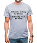 i don't go looking for trouble, it usually finds me first Mens T-Shirt