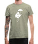 Banksy Flying Rat Mens T-Shirt