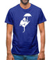 Banksy Flying Rat Mens T-Shirt