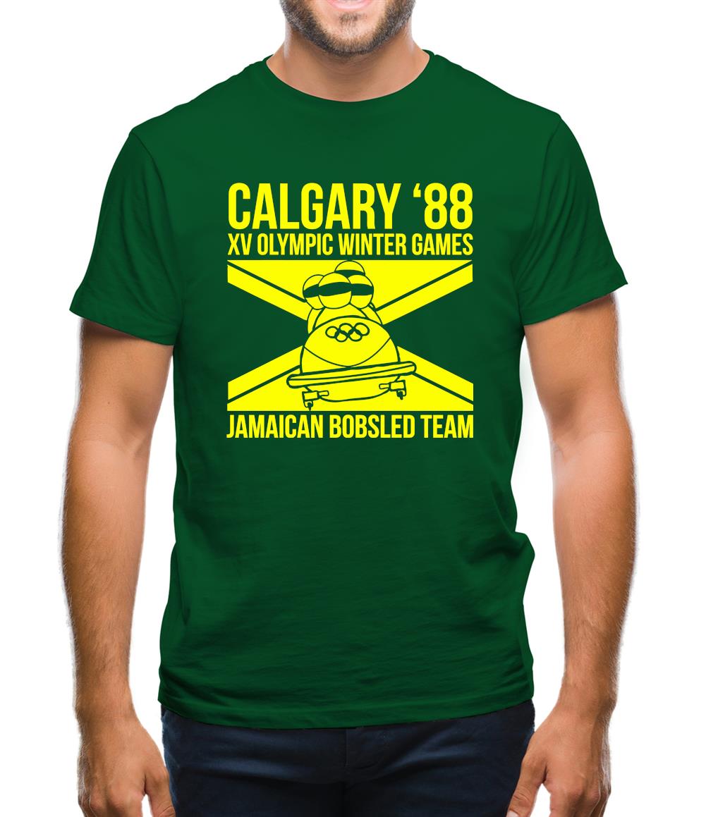 Calgary 88 Jamaican Bobsleigh Team Mens T-Shirt