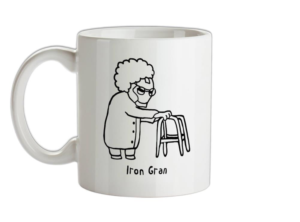 Iron Gran Ceramic Mug