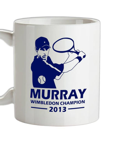 Andy Murray Wimbledon Champion Ceramic Mug
