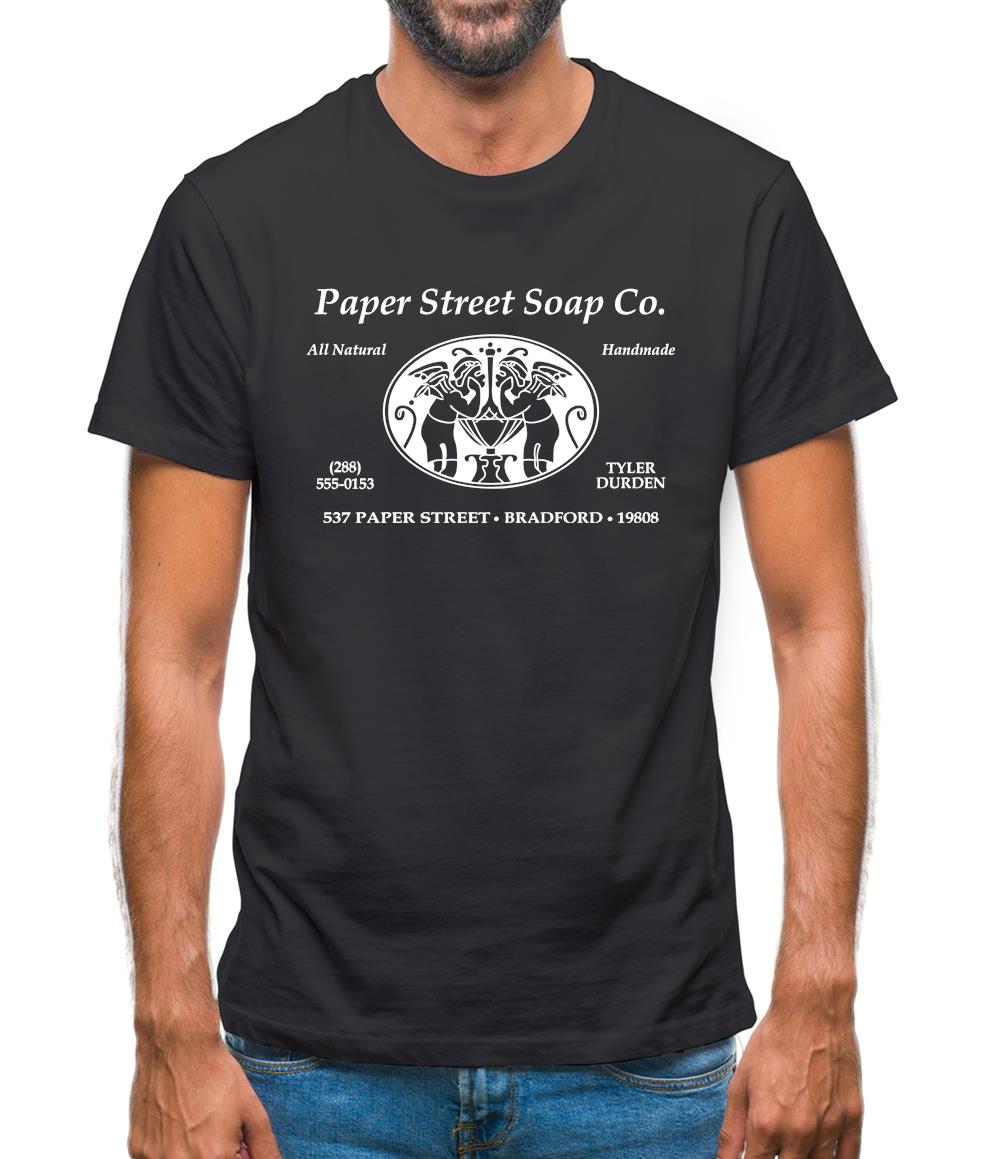 Fight Club - Paper Street Soap Company Mens T-Shirt