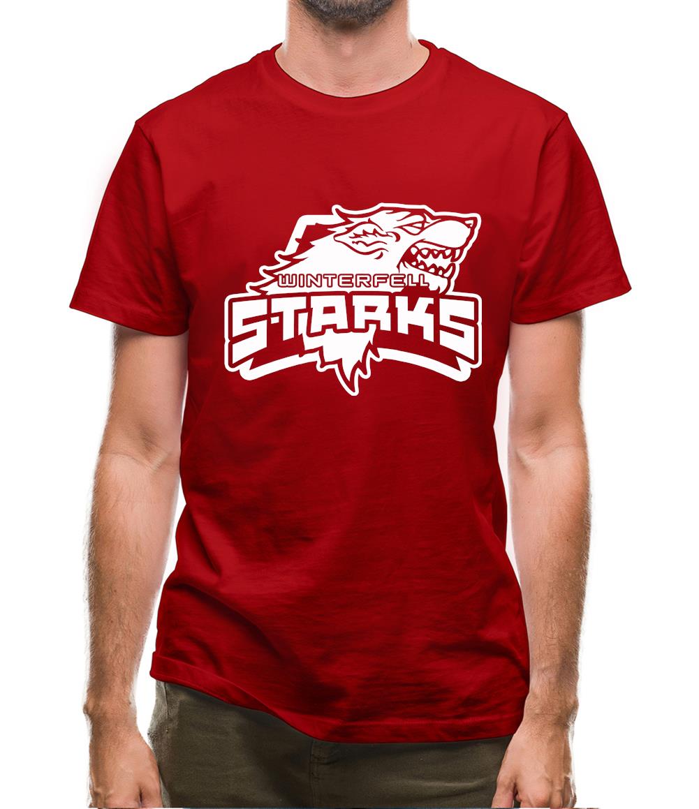 Game Of Thrones - Team Stark Mens T-Shirt