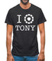 I Heart Tony Stark Mens T-Shirt