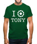 I Heart Tony Stark Mens T-Shirt