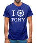 I Heart Tony Stark Mens T-Shirt