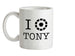 I Heart Tony Stark Ceramic Mug