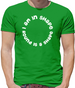 I am in shape, round is a shape Mens T-Shirt