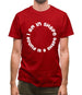 I am in shape, round is a shape Mens T-Shirt