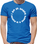 I am in shape, round is a shape Mens T-Shirt
