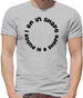 I am in shape, round is a shape Mens T-Shirt