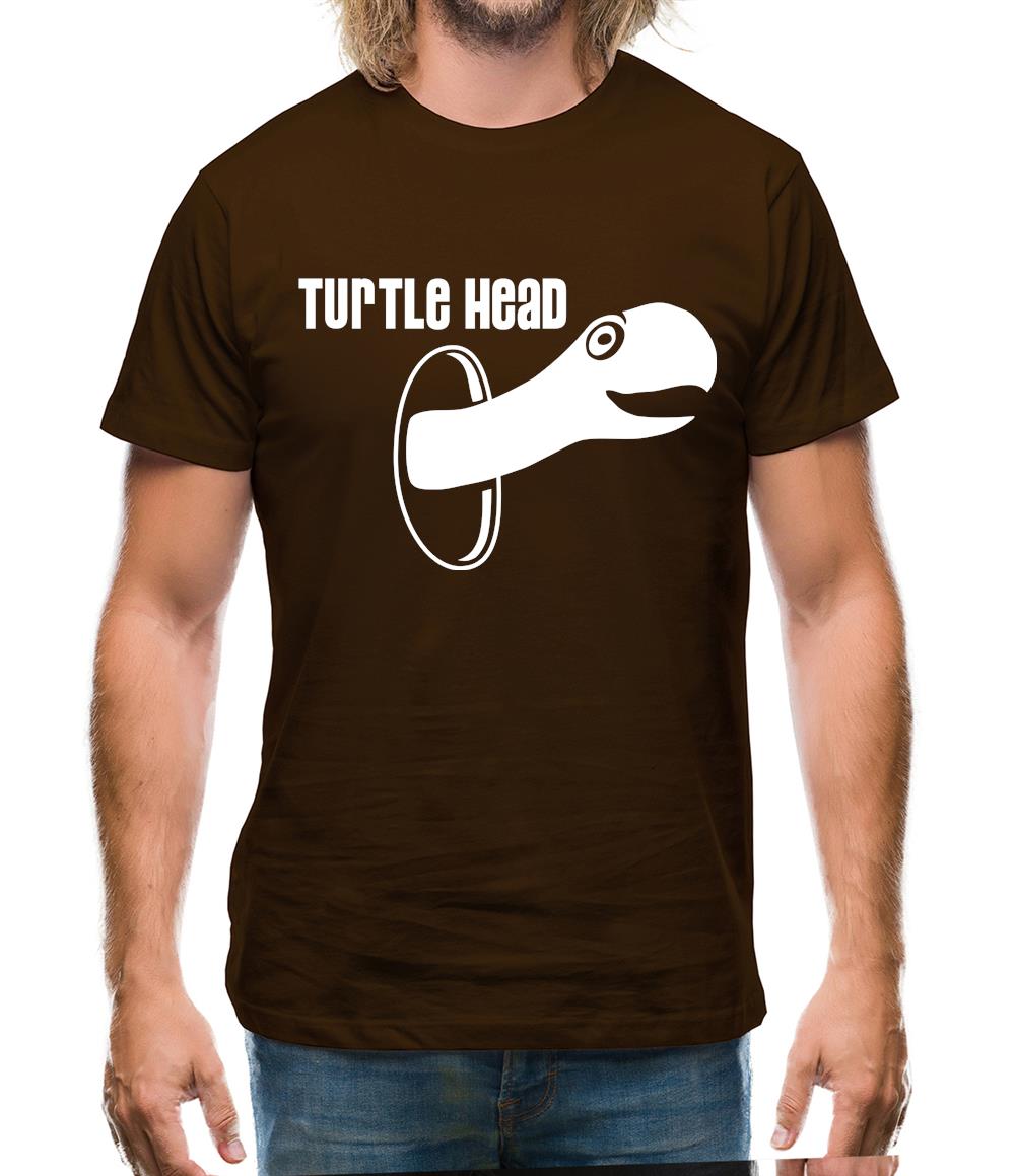 Turtle Head Mens T-Shirt