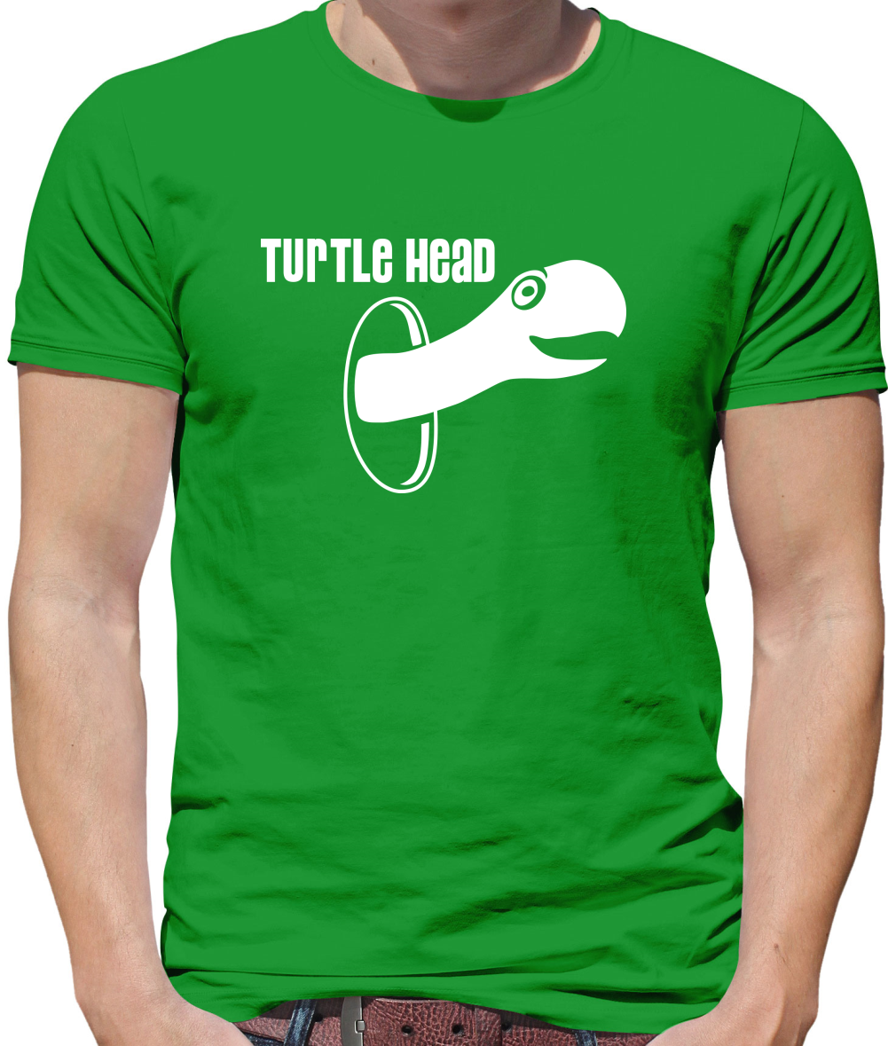 Turtle Head Mens T-Shirt