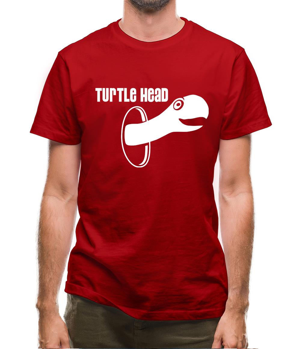 Turtle Head Mens T-Shirt