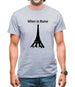 When in Rome Mens T-Shirt