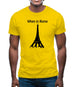 When in Rome Mens T-Shirt