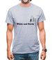White and Nerdy Mens T-Shirt