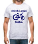 Shocks, Pegs, Lucky. Mens T-Shirt