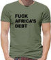 F**k Africa's debt Mens T-Shirt