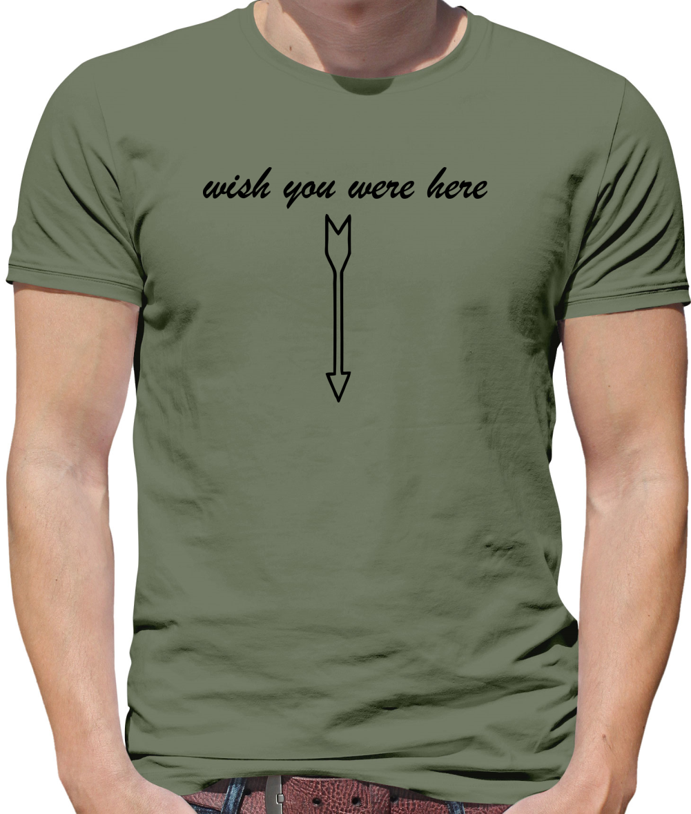 Wish You Were Here Mens T-Shirt