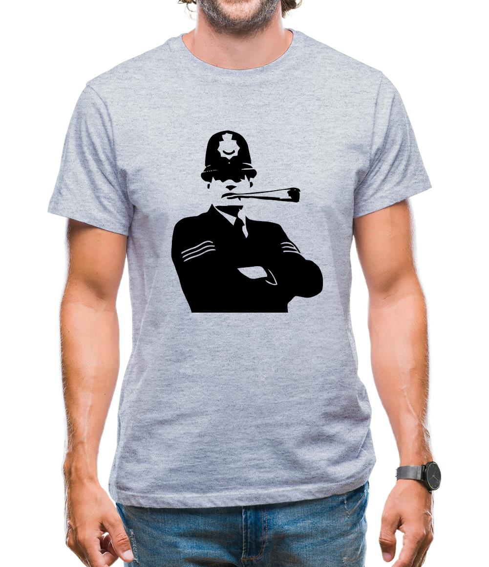 Bent cops burn crops Mens T-Shirt