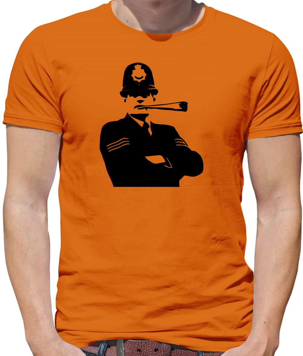 Bent cops burn crops Mens T-Shirt