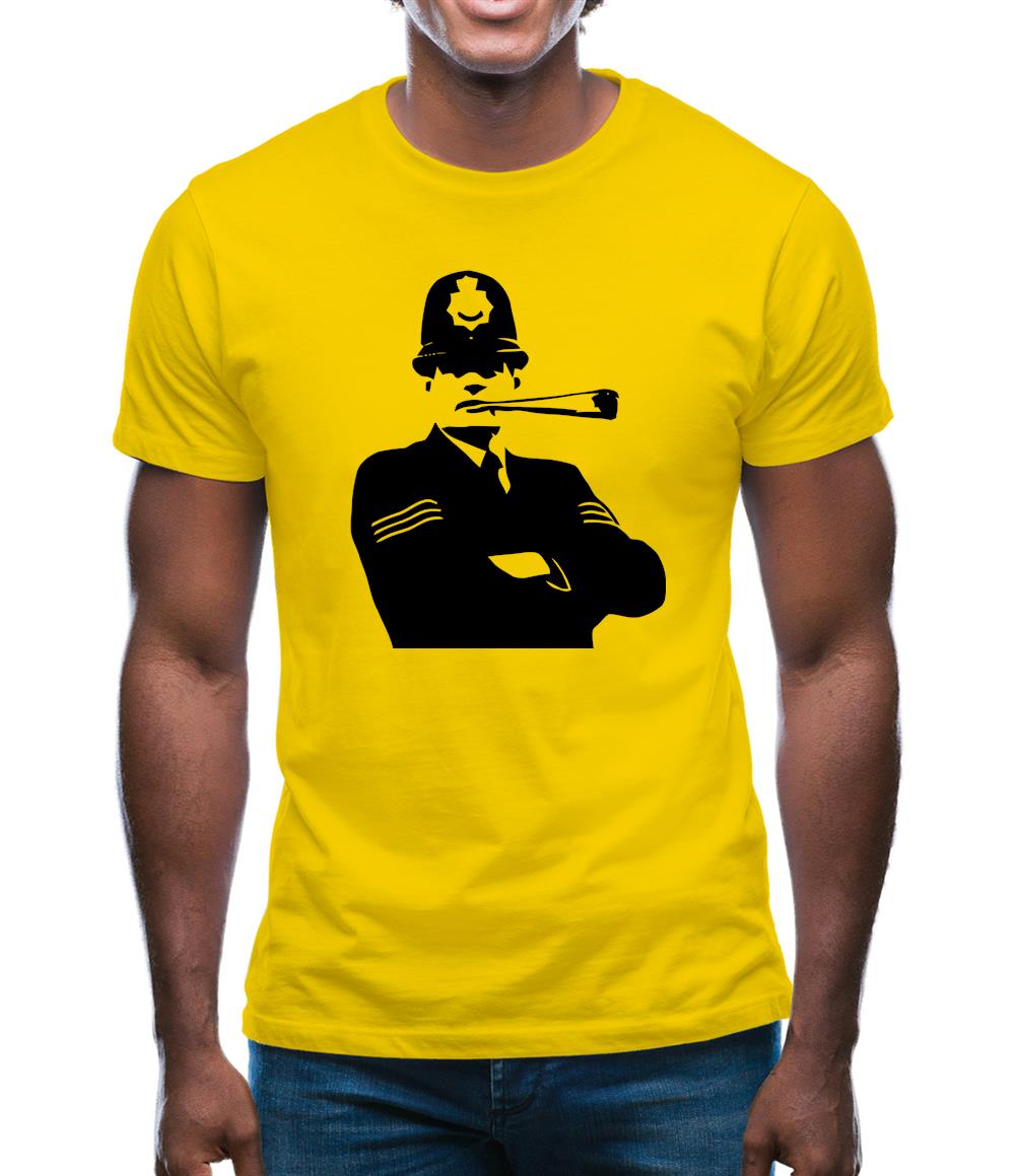 Bent cops burn crops Mens T-Shirt