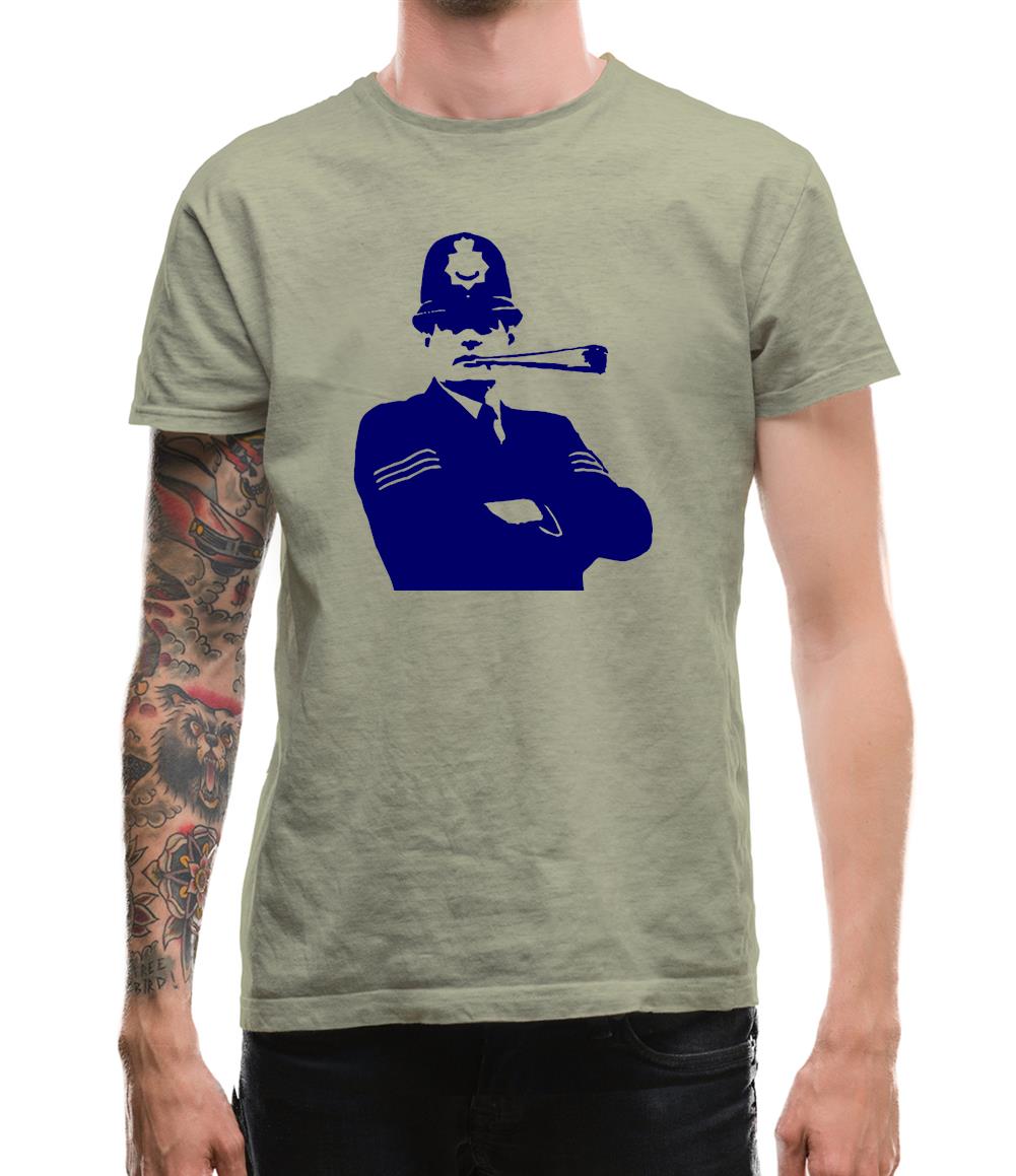 Bent cops burn crops Mens T-Shirt