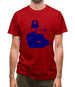 Bent cops burn crops Mens T-Shirt