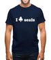 I Club Seals Mens T-Shirt