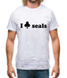 I Club Seals Mens T-Shirt