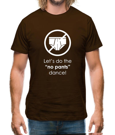 Let's Do The No Pants Dance Mens T-Shirt