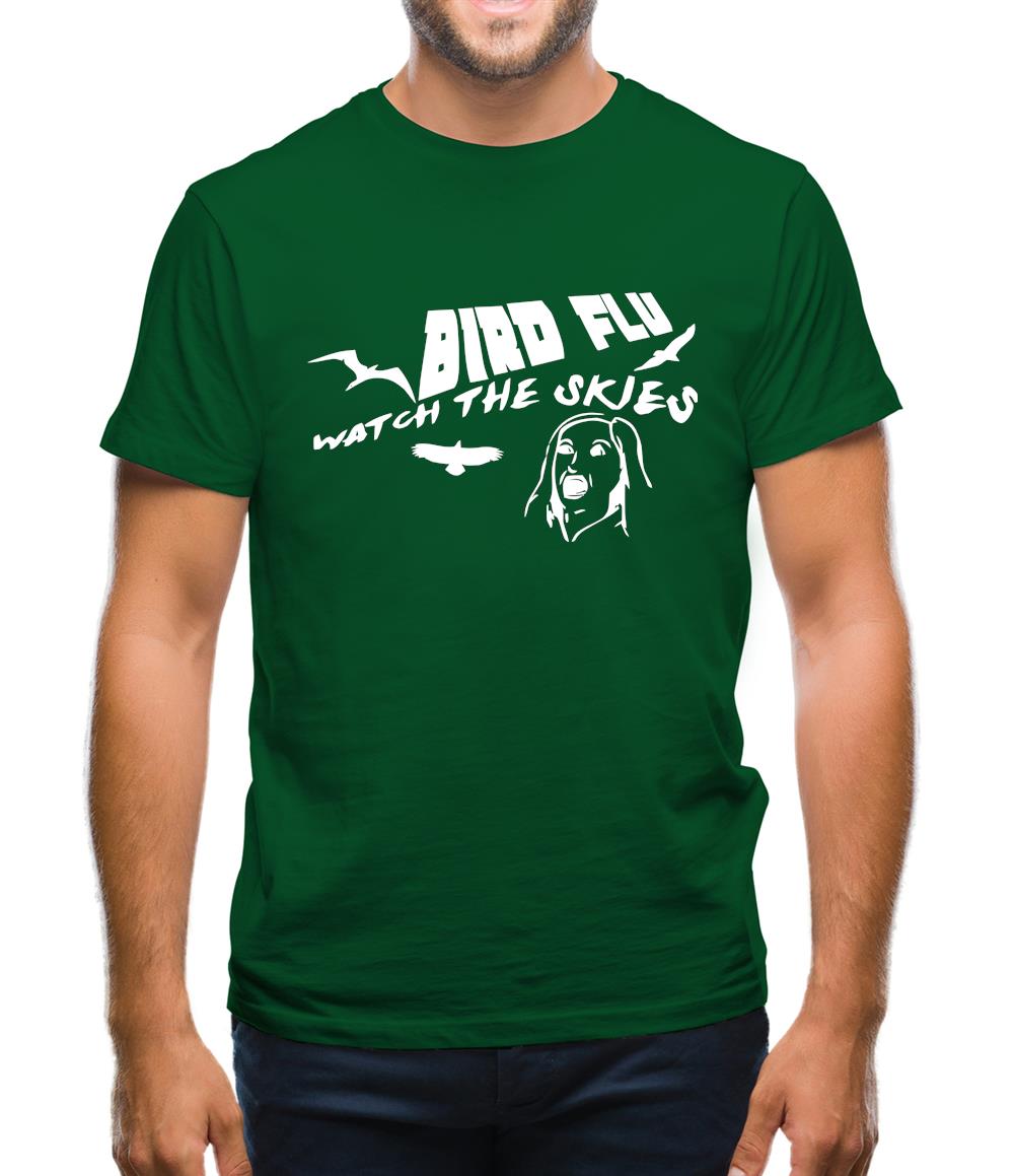 Bird Flu, watch the skies Mens T-Shirt