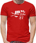 Bird Flu, watch the skies Mens T-Shirt