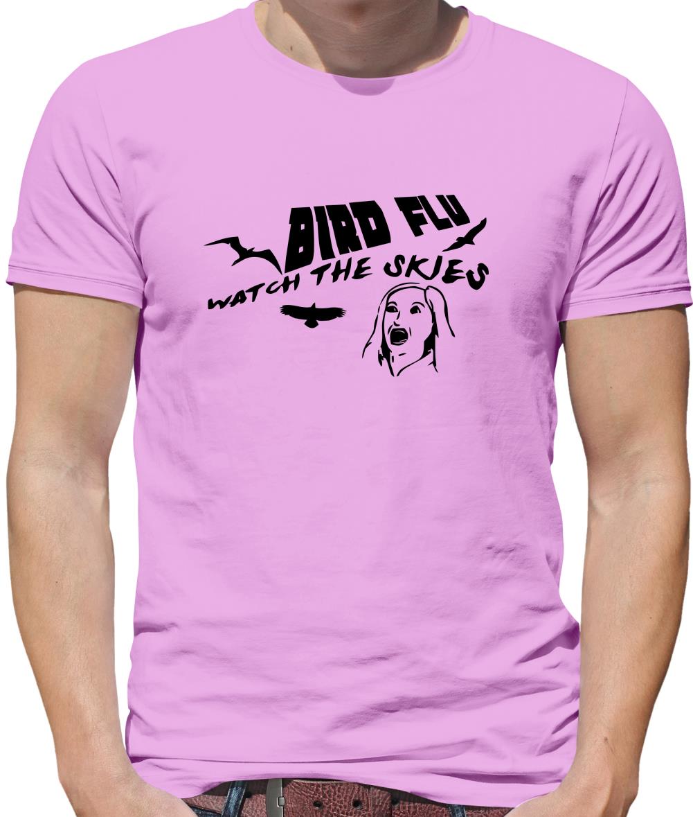 Bird Flu, watch the skies Mens T-Shirt