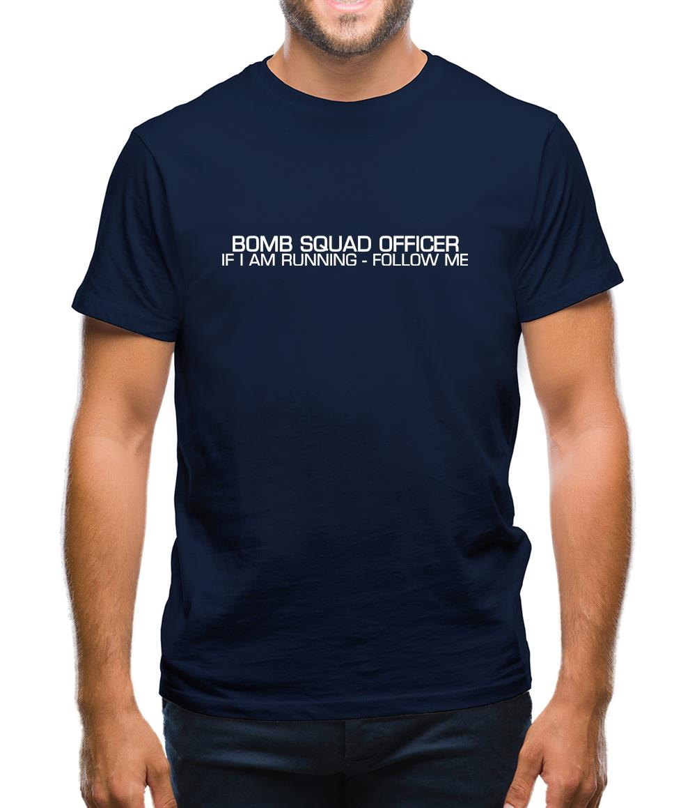 Bomb Squad Officer Mens T-Shirt
