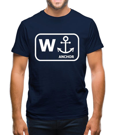 W Anchor Mens T-Shirt