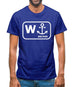 W Anchor Mens T-Shirt